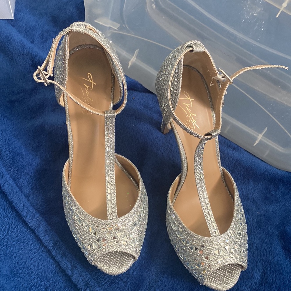 Thala Platforms Silver Shoes - image 2